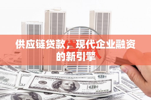 天山供应链贷款，现代企业融资的新引擎