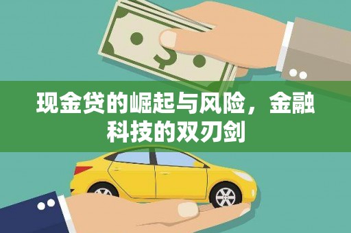 天山现金贷的崛起与风险，金融科技的双刃剑