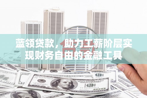 天山蓝领贷款，助力工薪阶层实现财务自由的金融工具
